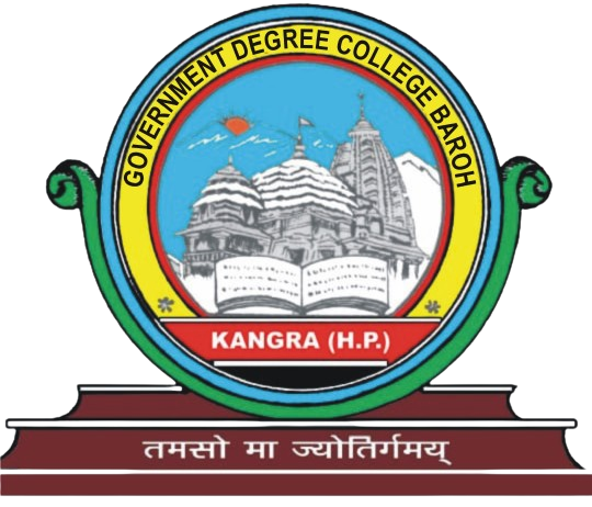 Government Degree College, Baroh Logo