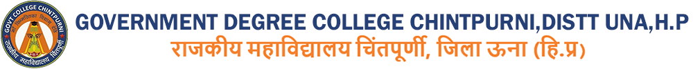 Government College, Chintpurni Logo