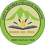 Government Degree College, Nirmand Logo