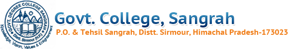 Government College, Sangrah Logo